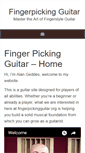 Mobile Screenshot of fingerpickingguitar.org